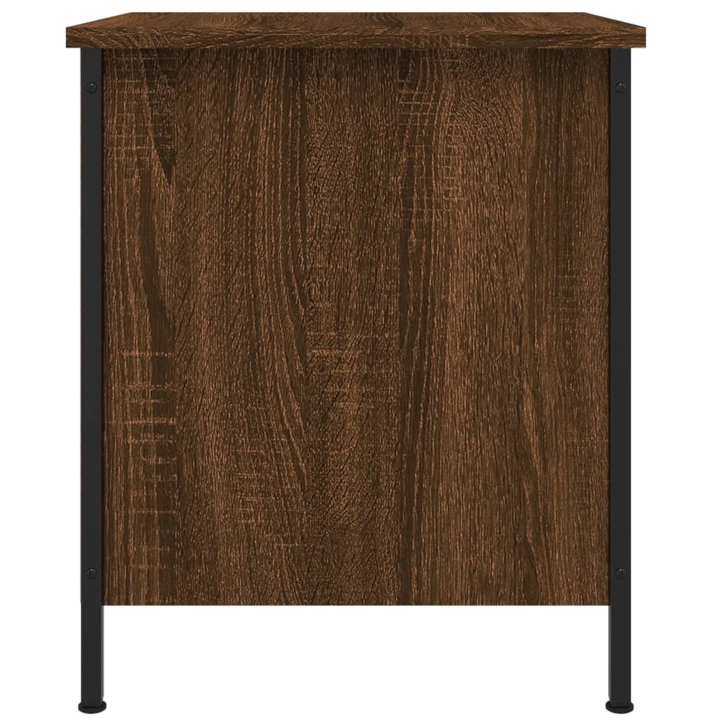 Nachtkastjes 2 st 40x42x50 cm bewerkt hout bruin eikenkleur Nachtkastjes | Creëer jouw Trendy Thuis | Gratis bezorgd & Retour | Trendy.nl