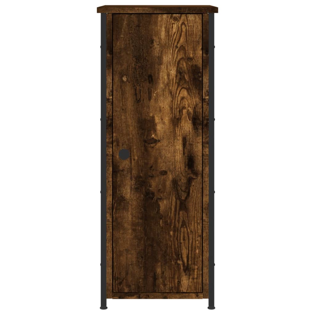 Nachtkastjes 2 st 32x42x80 cm bewerkt hout gerookt eikenkleurig Nachtkastjes | Creëer jouw Trendy Thuis | Gratis bezorgd & Retour | Trendy.nl