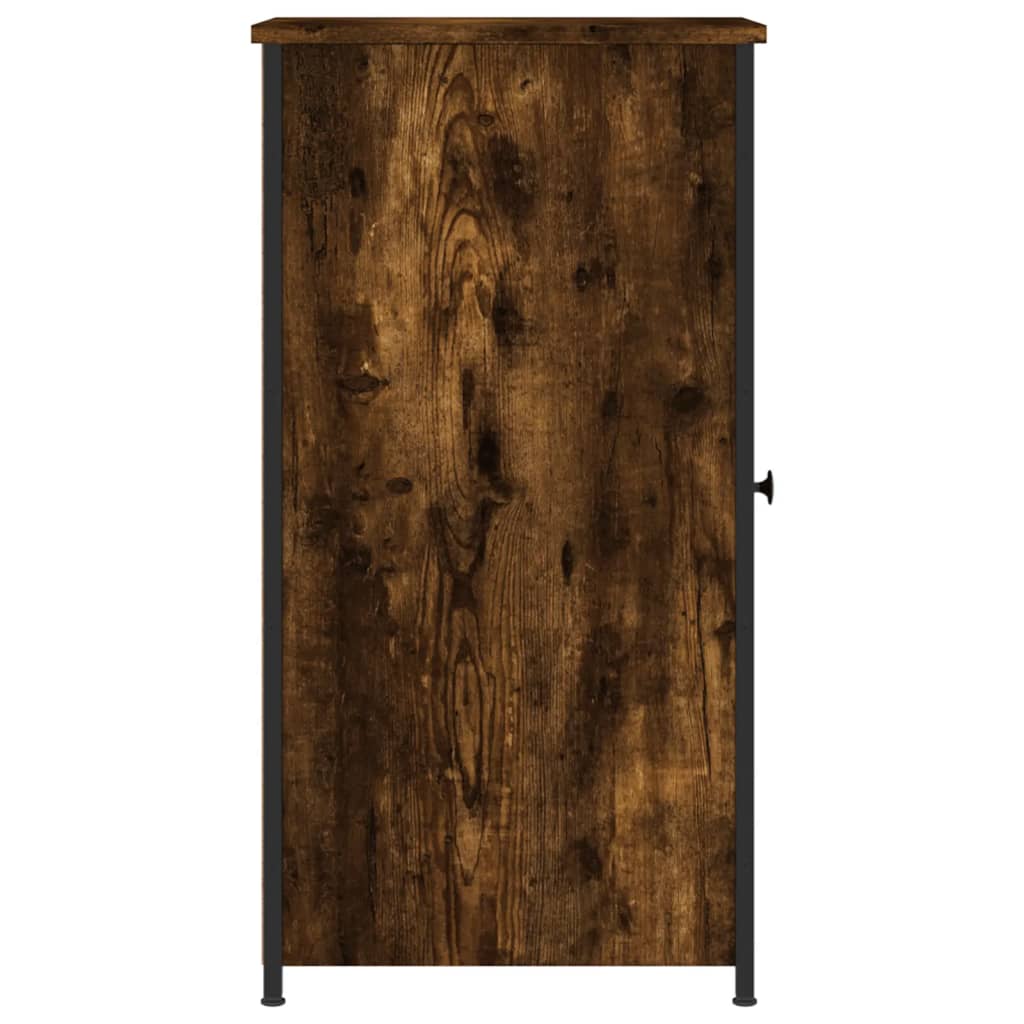 Nachtkastjes 2 st 32x42x80 cm bewerkt hout gerookt eikenkleurig Nachtkastjes | Creëer jouw Trendy Thuis | Gratis bezorgd & Retour | Trendy.nl