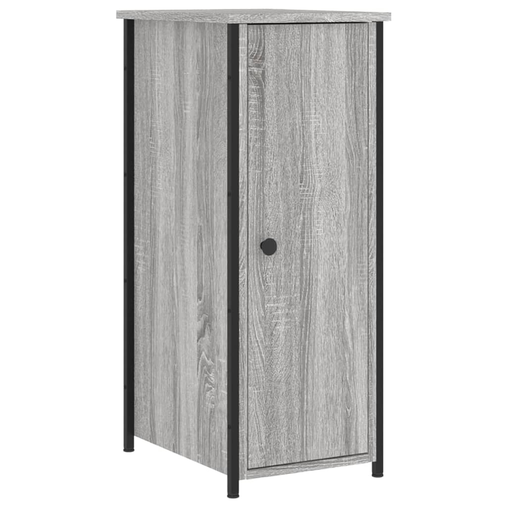 Nachtkastjes 2 st 32x42x80 cm bewerkt hout grijs sonoma eiken Nachtkastjes | Creëer jouw Trendy Thuis | Gratis bezorgd & Retour | Trendy.nl