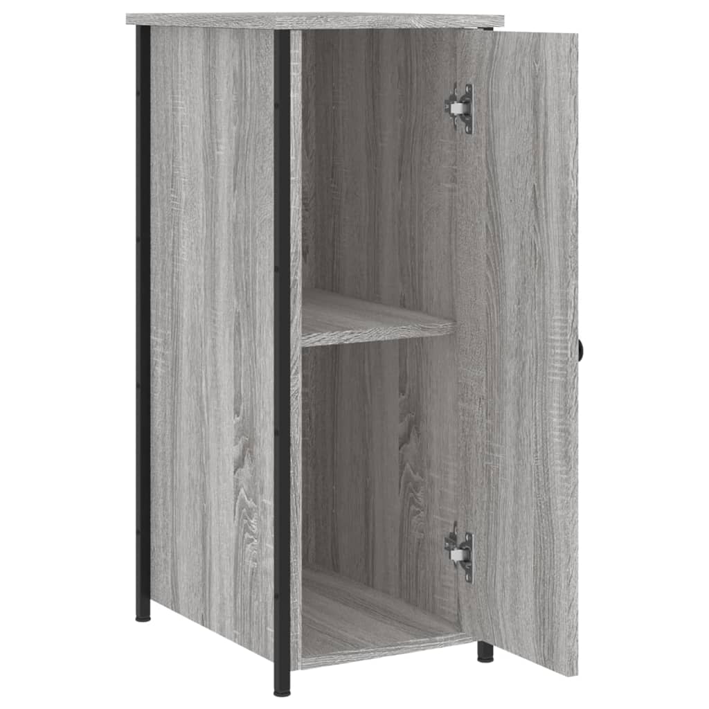 Nachtkastjes 2 st 32x42x80 cm bewerkt hout grijs sonoma eiken Nachtkastjes | Creëer jouw Trendy Thuis | Gratis bezorgd & Retour | Trendy.nl