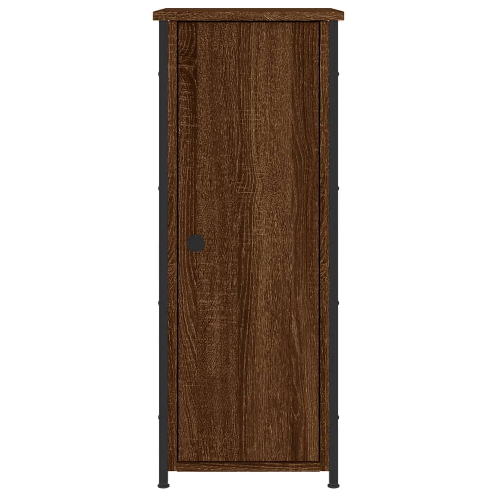 Nachtkastjes 2 st 32x42x80 cm bewerkt hout bruin eikenkleur Nachtkastjes | Creëer jouw Trendy Thuis | Gratis bezorgd & Retour | Trendy.nl