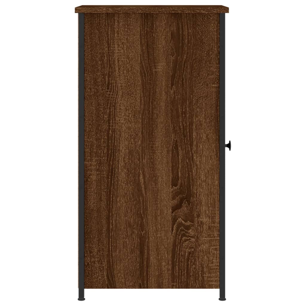 Nachtkastjes 2 st 32x42x80 cm bewerkt hout bruin eikenkleur Nachtkastjes | Creëer jouw Trendy Thuis | Gratis bezorgd & Retour | Trendy.nl