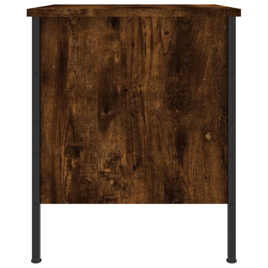 Nachtkastjes 2 st 40x42x50 cm bewerkt hout gerookt eikenkleurig Nachtkastjes | Creëer jouw Trendy Thuis | Gratis bezorgd & Retour | Trendy.nl