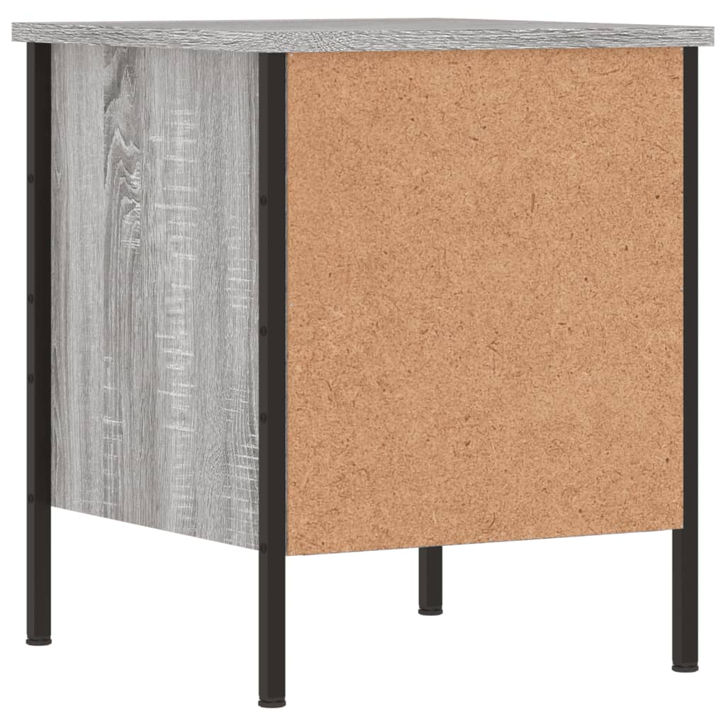 Nachtkastjes 2 st 40x42x50 cm bewerkt hout grijs sonoma eiken Nachtkastjes | Creëer jouw Trendy Thuis | Gratis bezorgd & Retour | Trendy.nl