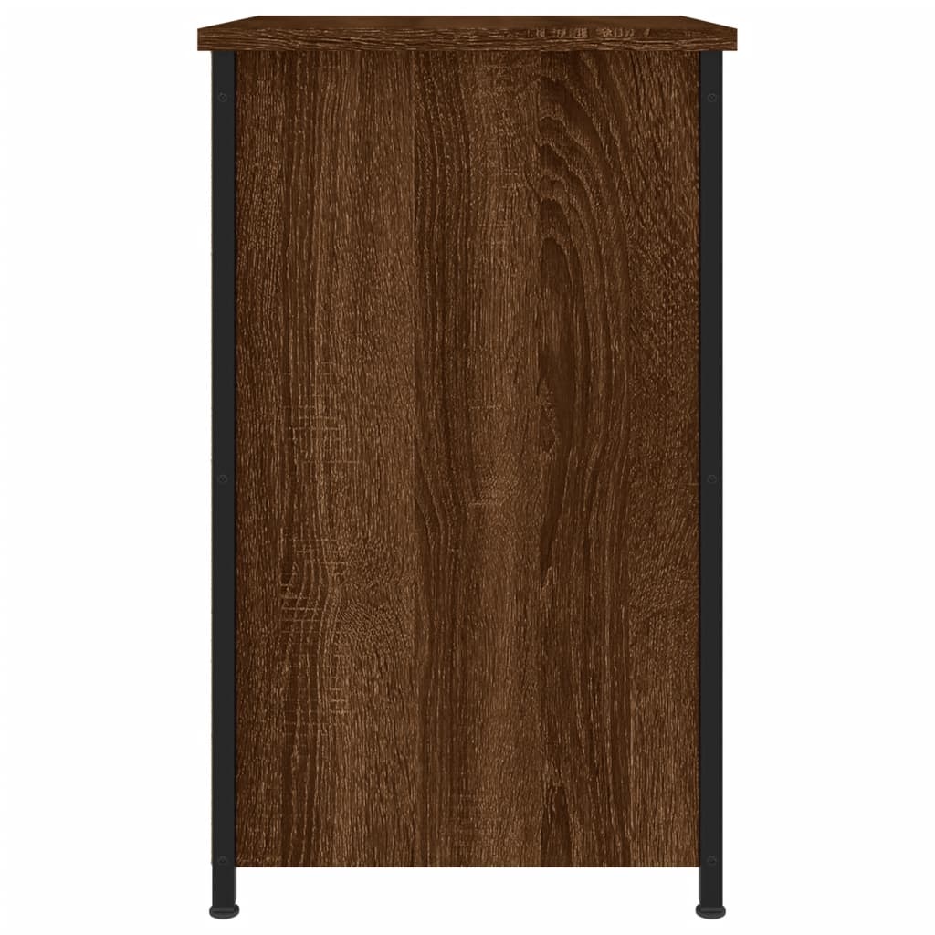 Nachtkastjes 2 st 40x36x60 cm bewerkt hout bruin eikenkleur Nachtkastjes | Creëer jouw Trendy Thuis | Gratis bezorgd & Retour | Trendy.nl