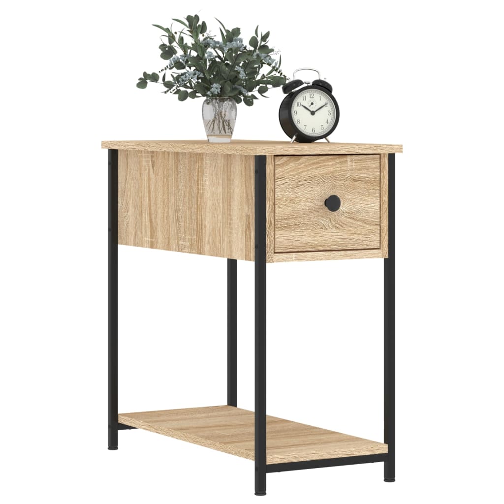 Nachtkastjes 2 st 30x60x60 cm bewerkt hout sonoma eikenkleurig Nachtkastjes | Creëer jouw Trendy Thuis | Gratis bezorgd & Retour | Trendy.nl