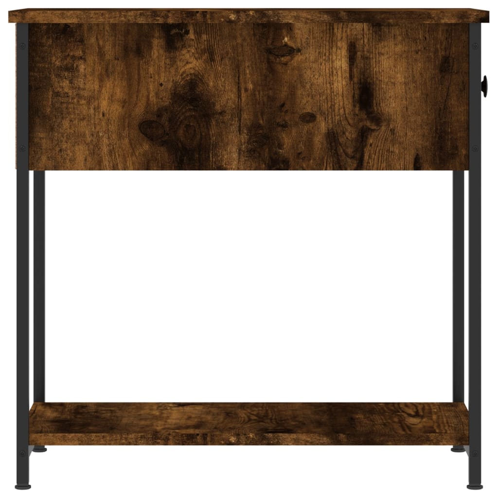 Nachtkastjes 2 st 30x60x60 cm bewerkt hout gerookt eikenkleurig Nachtkastjes | Creëer jouw Trendy Thuis | Gratis bezorgd & Retour | Trendy.nl