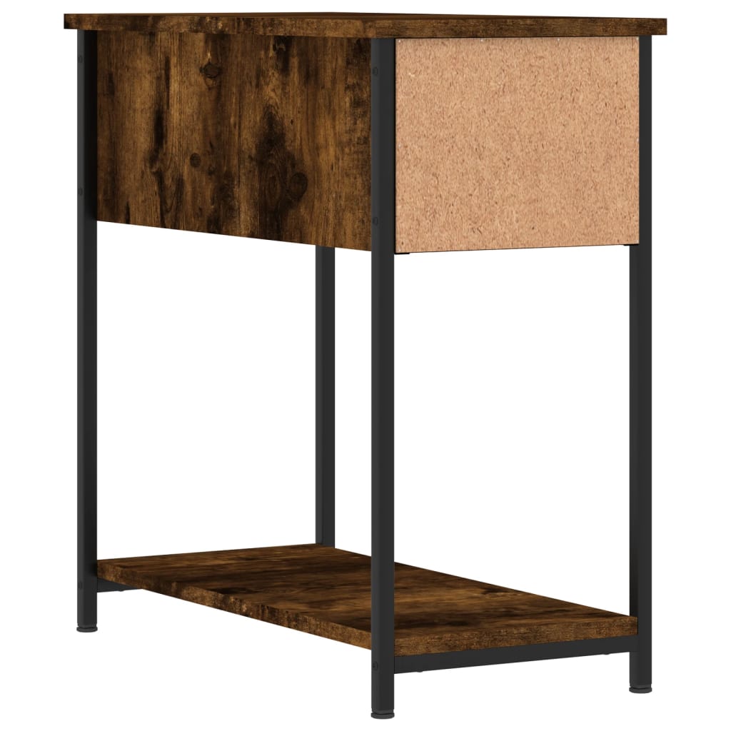 Nachtkastjes 2 st 30x60x60 cm bewerkt hout gerookt eikenkleurig Nachtkastjes | Creëer jouw Trendy Thuis | Gratis bezorgd & Retour | Trendy.nl