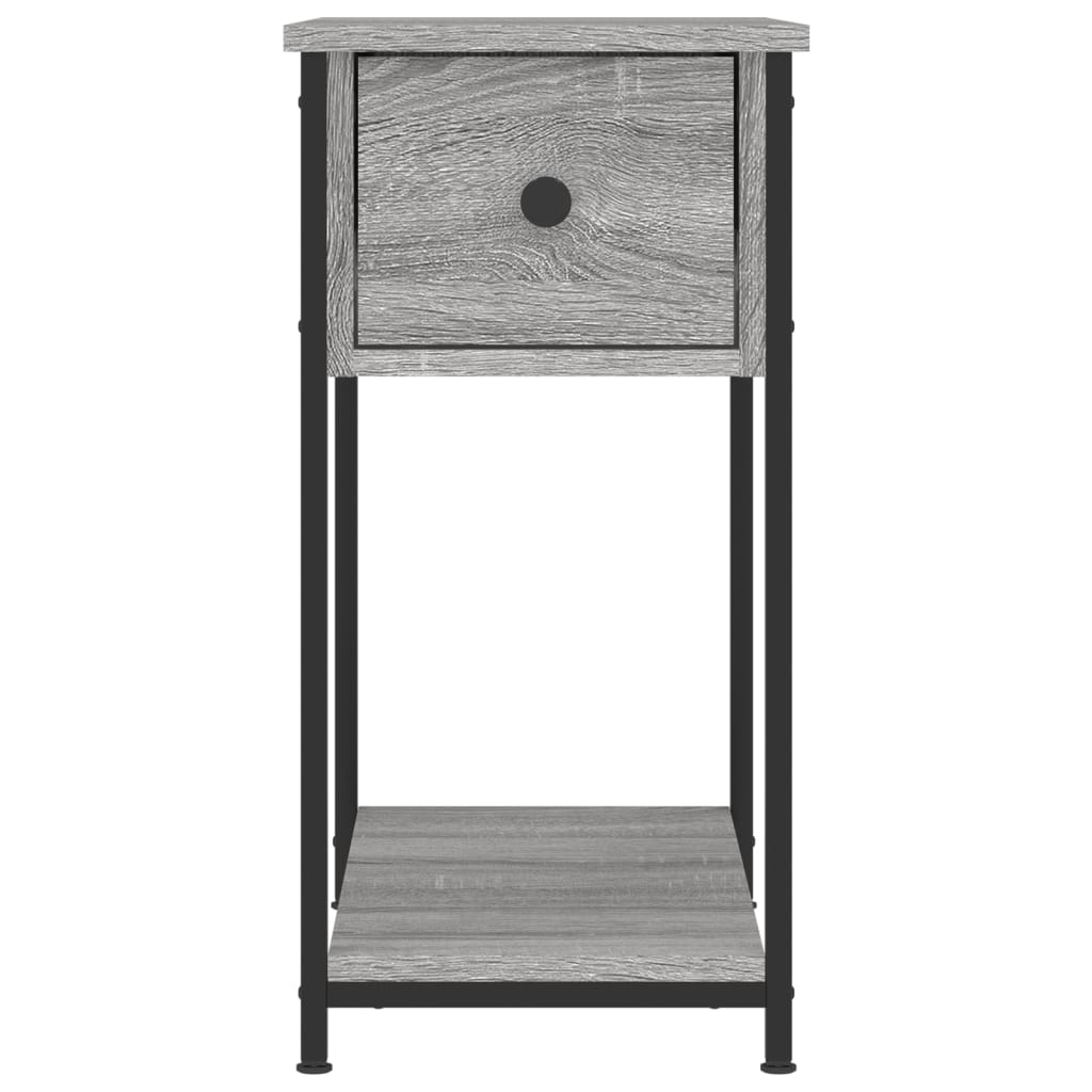 Nachtkastjes 2 st 30x60x60 cm bewerkt hout grijs sonoma eiken Nachtkastjes | Creëer jouw Trendy Thuis | Gratis bezorgd & Retour | Trendy.nl