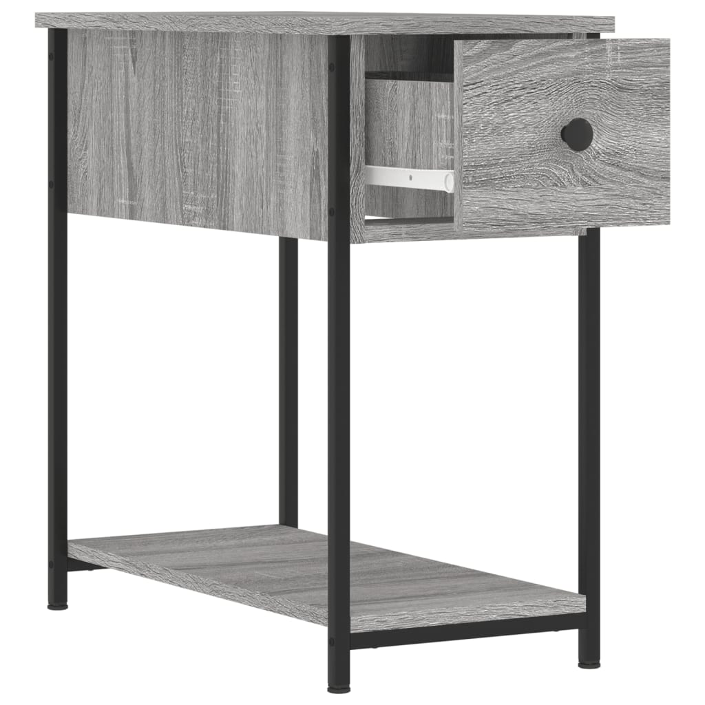 Nachtkastjes 2 st 30x60x60 cm bewerkt hout grijs sonoma eiken Nachtkastjes | Creëer jouw Trendy Thuis | Gratis bezorgd & Retour | Trendy.nl