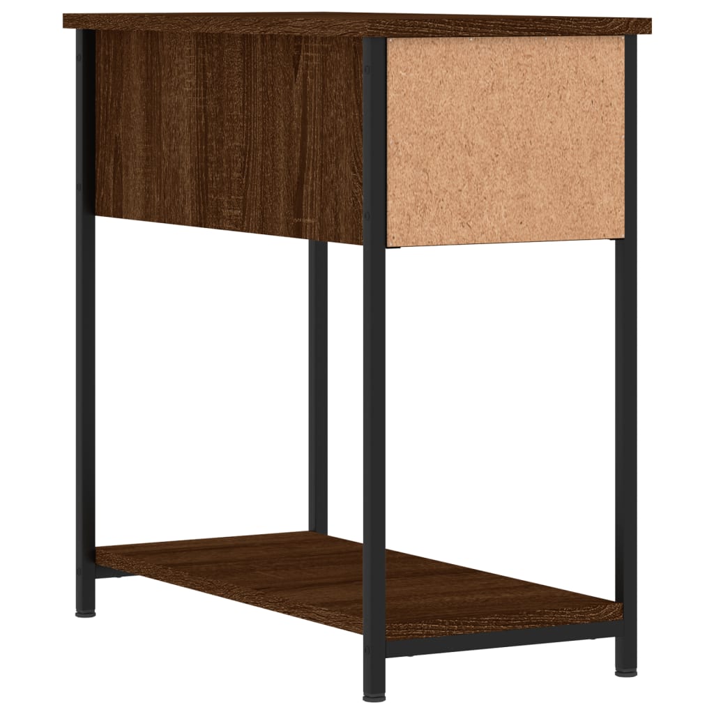 Nachtkastjes 2 st 30x60x60 cm bewerkt hout bruin eikenkleur Nachtkastjes | Creëer jouw Trendy Thuis | Gratis bezorgd & Retour | Trendy.nl