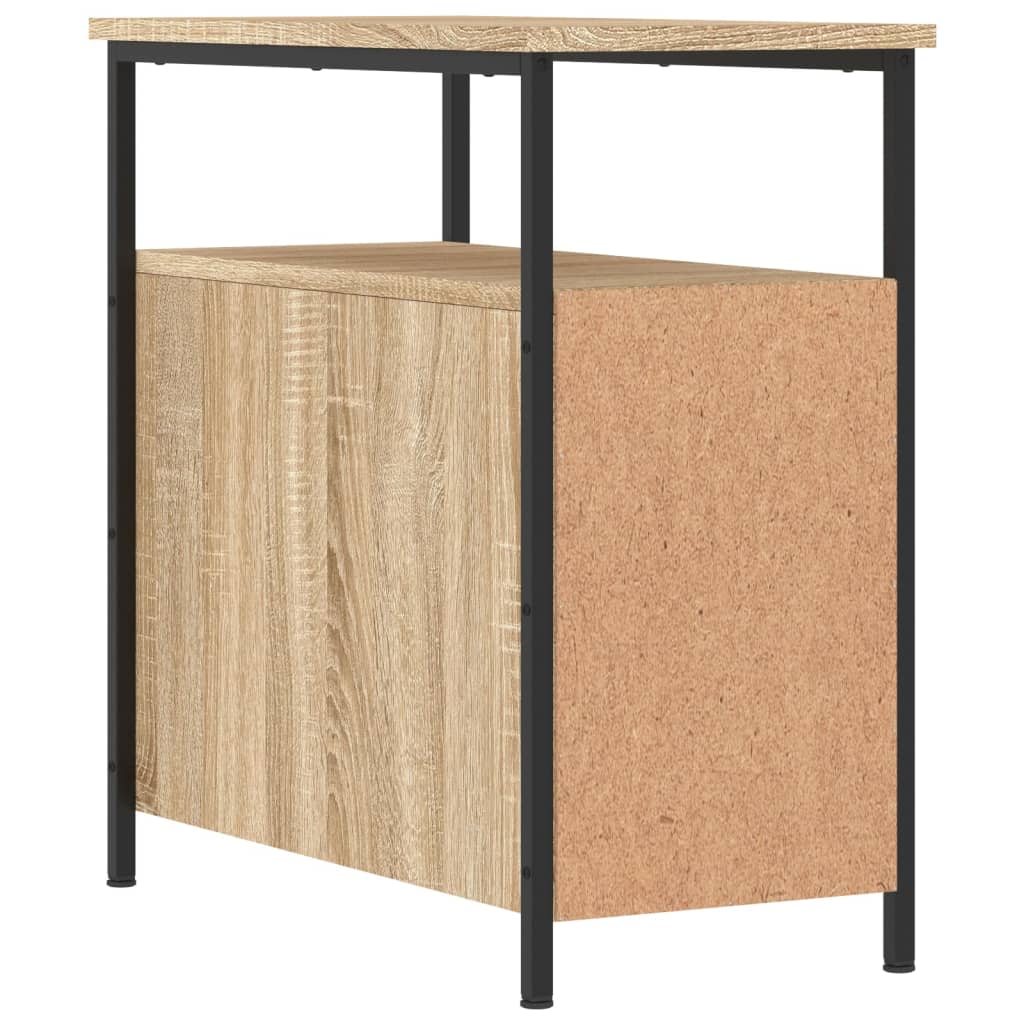 Nachtkastjes 2 st 30x60x60 cm bewerkt hout sonoma eikenkleurig Nachtkastjes | Creëer jouw Trendy Thuis | Gratis bezorgd & Retour | Trendy.nl