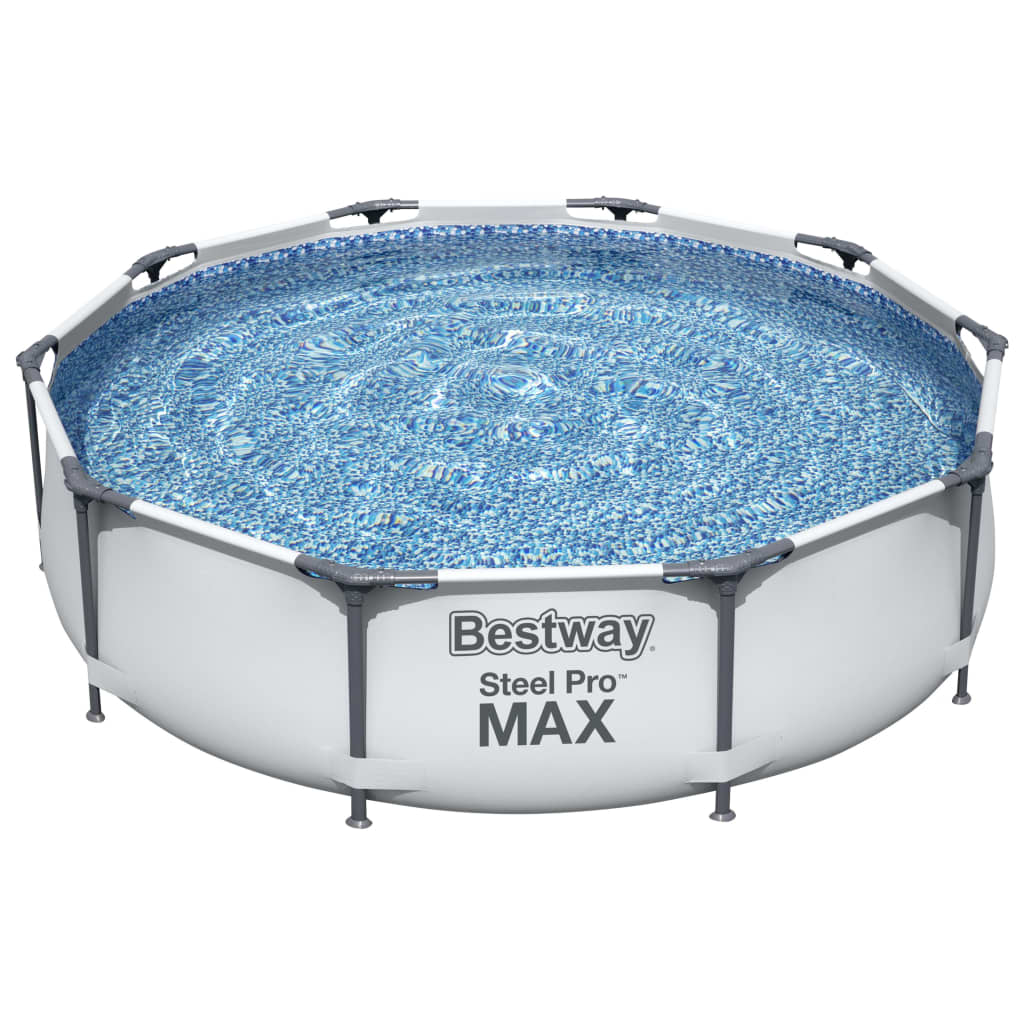 Bestway Steel Pro MAX Zwembadset 305x76 cm van Trendy Zwembaden | Creëer jouw Trendy Thuis | Gratis bezorgd & Retour | Trendy.nl
