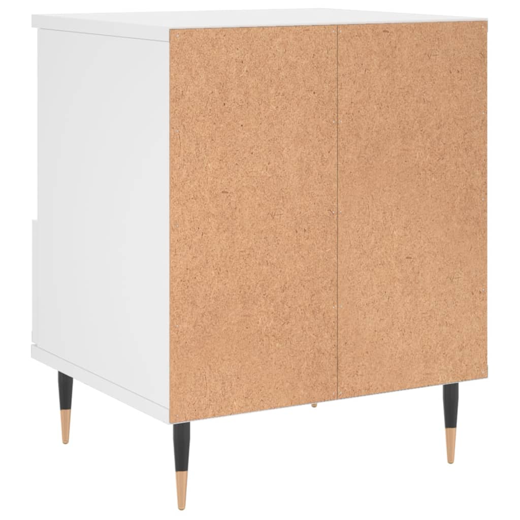 Nachtkastjes 2 st 40x35x50 cm bewerkt hout wit Nachtkastjes | Creëer jouw Trendy Thuis | Gratis bezorgd & Retour | Trendy.nl