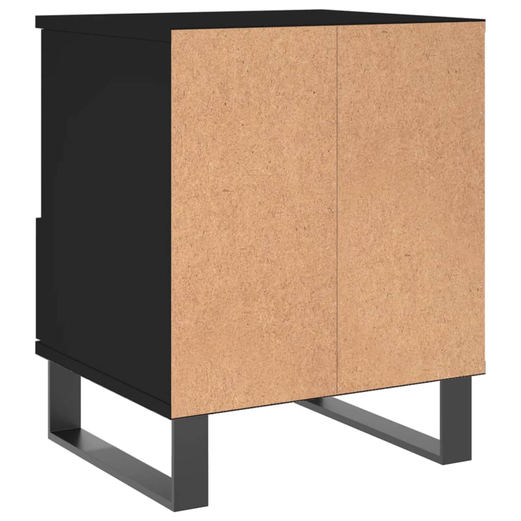 Nachtkastjes 2 st 40x35x50 cm bewerkt hout zwart Nachtkastjes | Creëer jouw Trendy Thuis | Gratis bezorgd & Retour | Trendy.nl