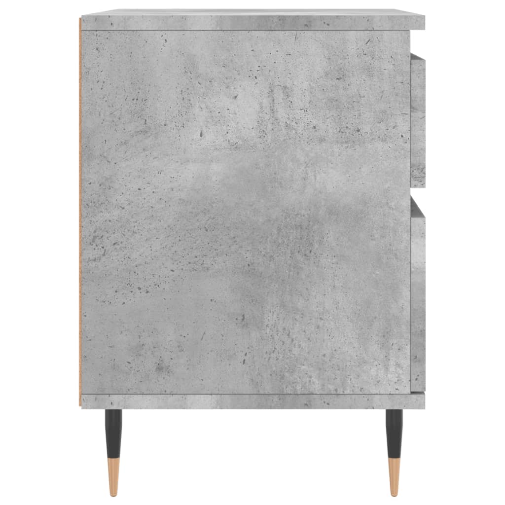 Nachtkastje 40x35x50 cm bewerkt hout betongrijs Nachtkastjes | Creëer jouw Trendy Thuis | Gratis bezorgd & Retour | Trendy.nl