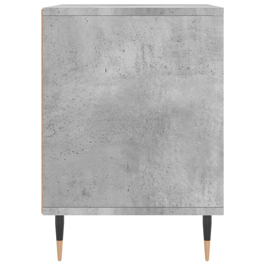 Nachtkastje 40x35x50 cm bewerkt hout betongrijs Nachtkastjes | Creëer jouw Trendy Thuis | Gratis bezorgd & Retour | Trendy.nl