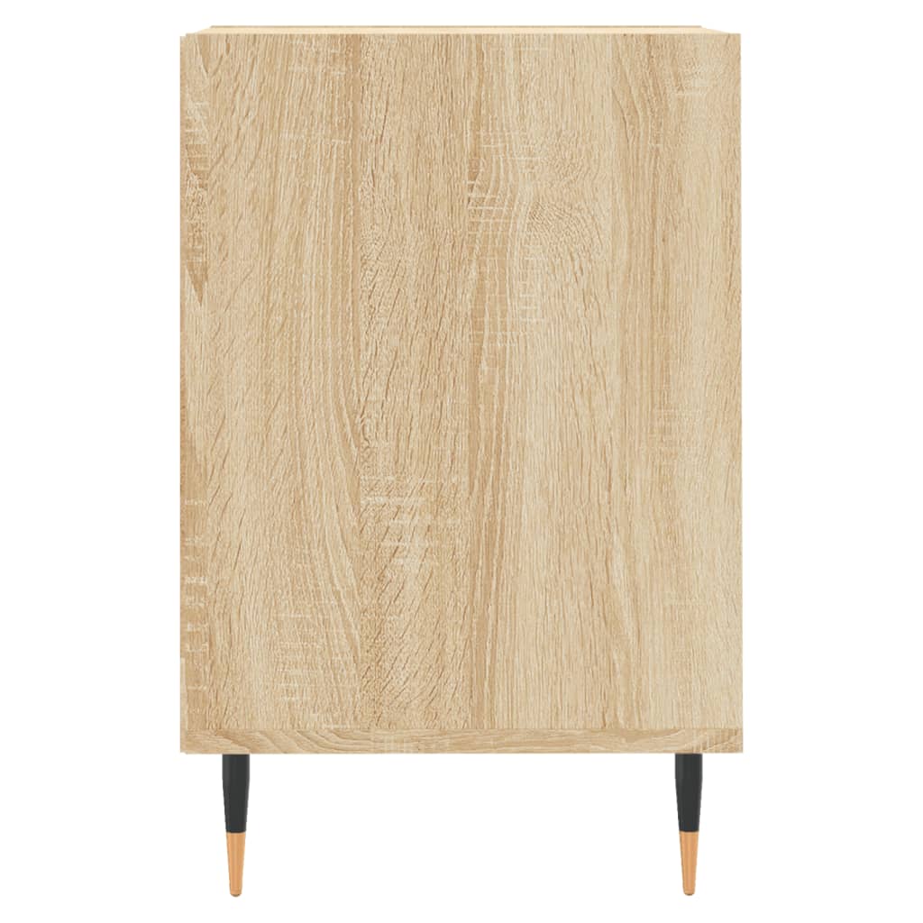 Stijlvol tv-meubel van bewerkt hout in sonoma eikenkleur - 100x35x55 cm Tv-meubels | Creëer jouw Trendy Thuis | Gratis bezorgd & Retour | Trendy.nl