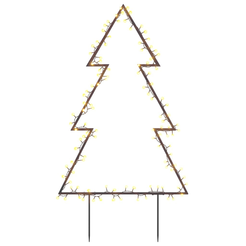 Kerstverlichting kerstboom met grondpinnen 115 LED's 90 cm Kerstverlichting | Creëer jouw Trendy Thuis | Gratis bezorgd & Retour | Trendy.nl
