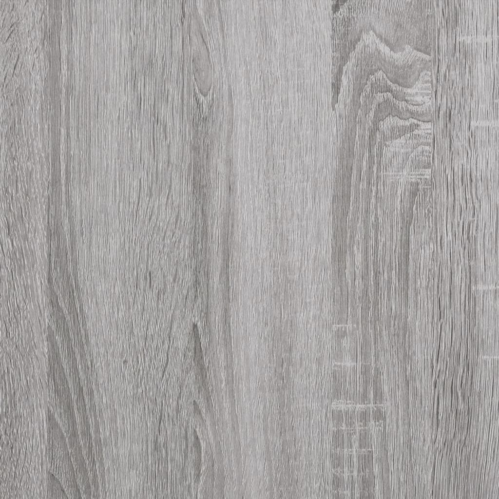 Bedframe bewerkt hout grijs sonoma eikenkleurig 90x190 cm Bedden & bedframes | Creëer jouw Trendy Thuis | Gratis bezorgd & Retour | Trendy.nl