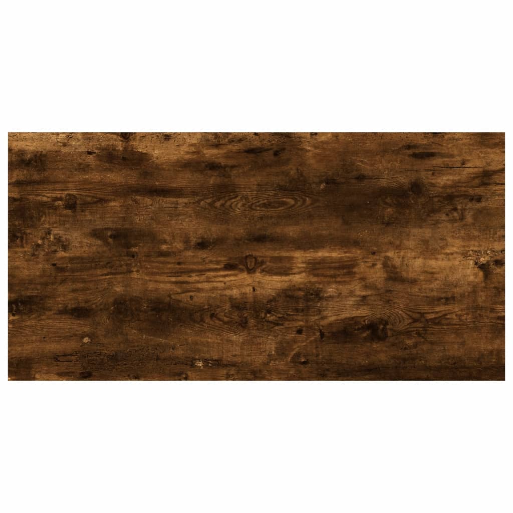 Wandschappen 8 st 40x20x1,5 cm bewerkt hout gerookt eikenkleur Boekenkasten & wandplanken | Creëer jouw Trendy Thuis | Gratis bezorgd & Retour | Trendy.nl