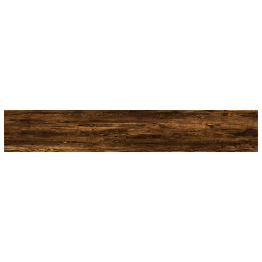 Wandschappen 4 st 60x10x1,5 cm bewerkt hout gerookt eikenkleur Boekenkasten & wandplanken | Creëer jouw Trendy Thuis | Gratis bezorgd & Retour | Trendy.nl