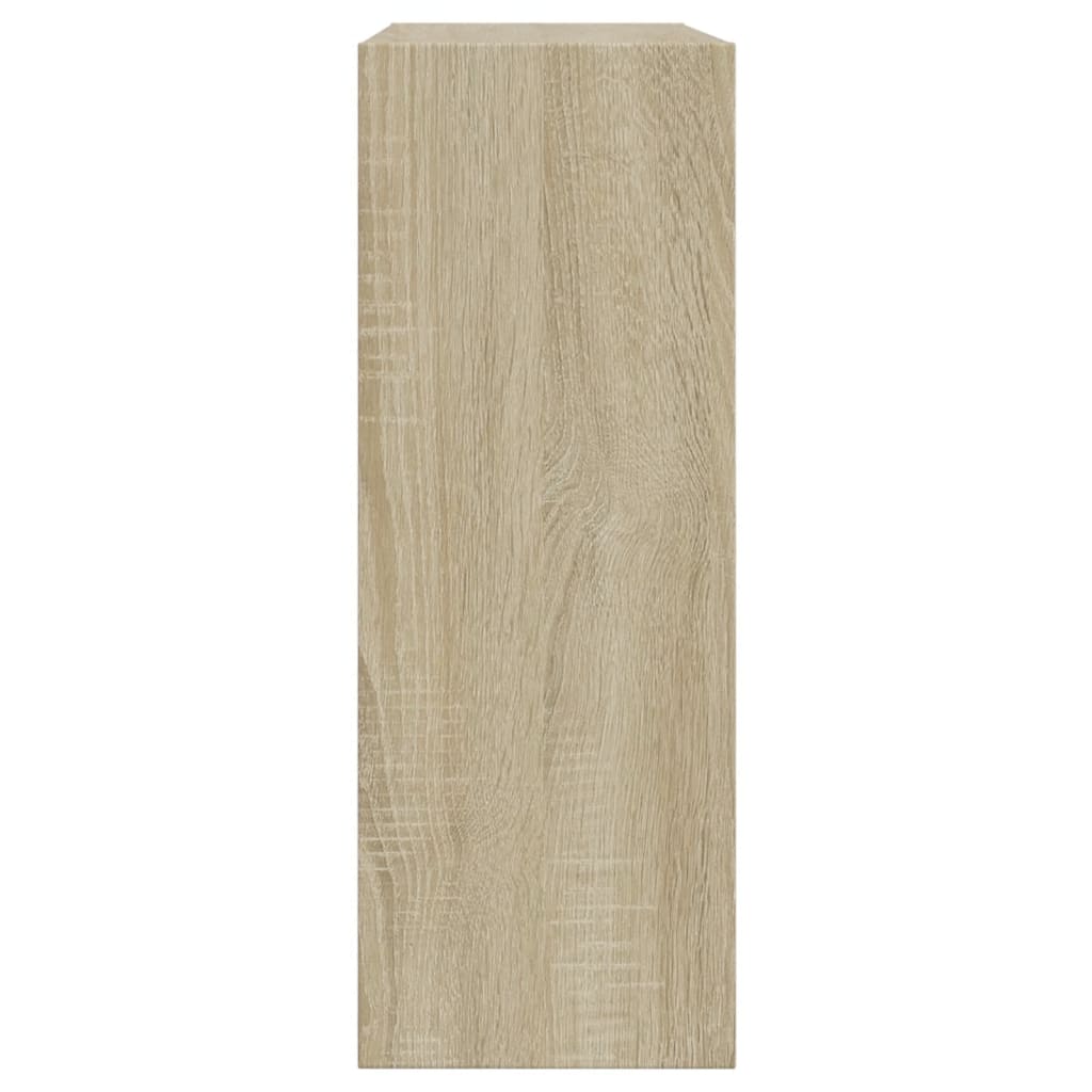 Schoenenkast 60x21x57 cm bewerkt hout sonoma eikenkleurig Schoenenrekken | Creëer jouw Trendy Thuis | Gratis bezorgd & Retour | Trendy.nl