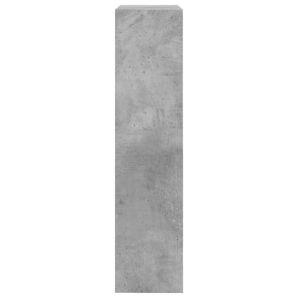 Schoenenkast 60x21x87,5 cm bewerkt hout betongrijs Schoenenrekken | Creëer jouw Trendy Thuis | Gratis bezorgd & Retour | Trendy.nl