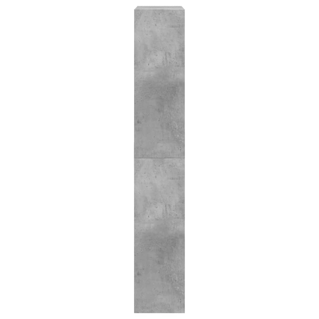 Schoenenkast 60x21x125,5 cm bewerkt hout betongrijs Schoenenrekken | Creëer jouw Trendy Thuis | Gratis bezorgd & Retour | Trendy.nl