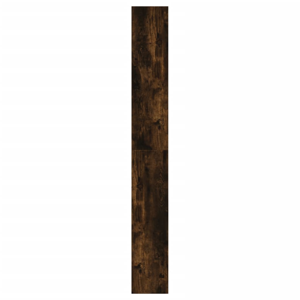 Schoenenkast 60x21x163,5 cm bewerkt hout gerookt eikenkleurig Schoenenrekken | Creëer jouw Trendy Thuis | Gratis bezorgd & Retour | Trendy.nl