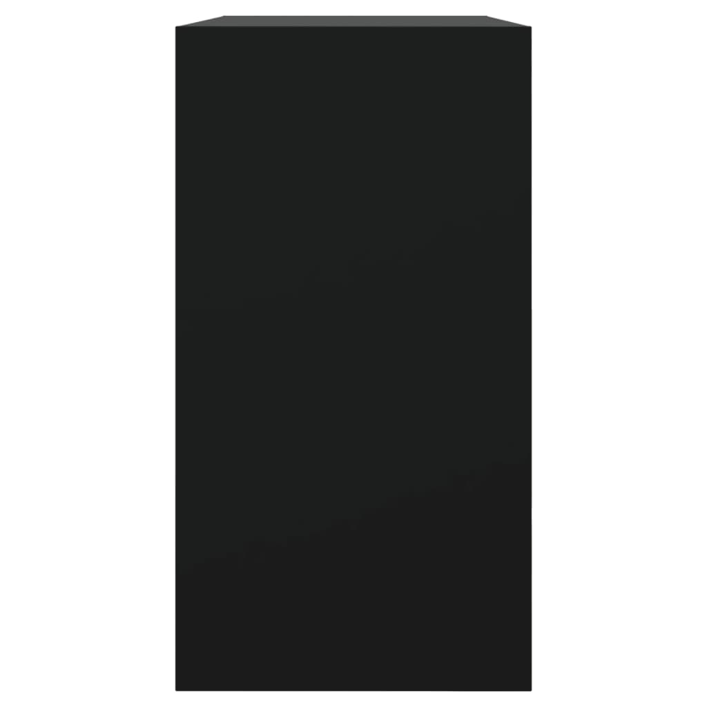 Schoenenkast 80x34x63 cm bewerkt hout zwart Schoenenrekken | Creëer jouw Trendy Thuis | Gratis bezorgd & Retour | Trendy.nl