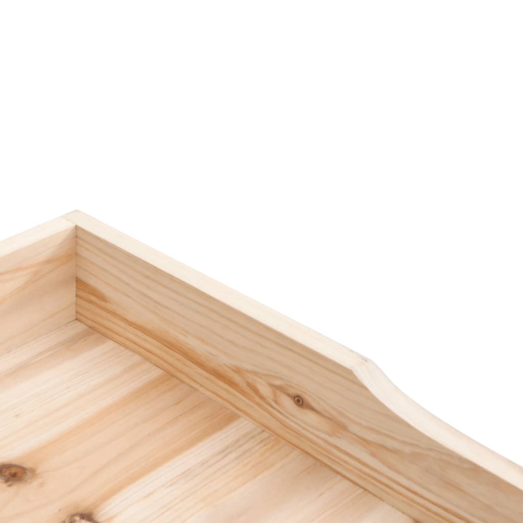Plantentafel met schap 78x38x82,5 cm massief vurenhout Plantenstandaarden | Creëer jouw Trendy Thuis | Gratis bezorgd & Retour | Trendy.nl