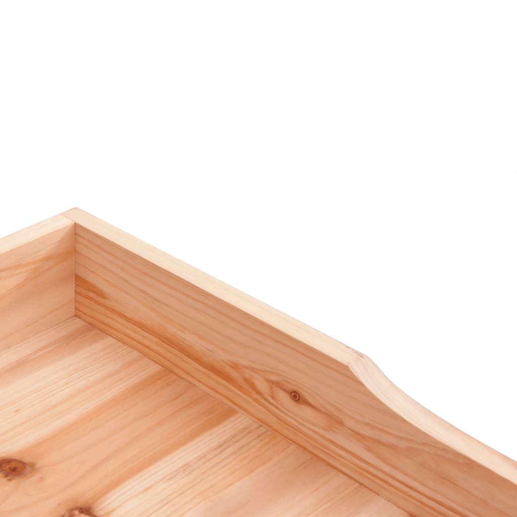 Plantentafel met schap 78x38x82,5 cm vurenhout bruin Plantenstandaarden | Creëer jouw Trendy Thuis | Gratis bezorgd & Retour | Trendy.nl